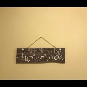 Happiness is homemade